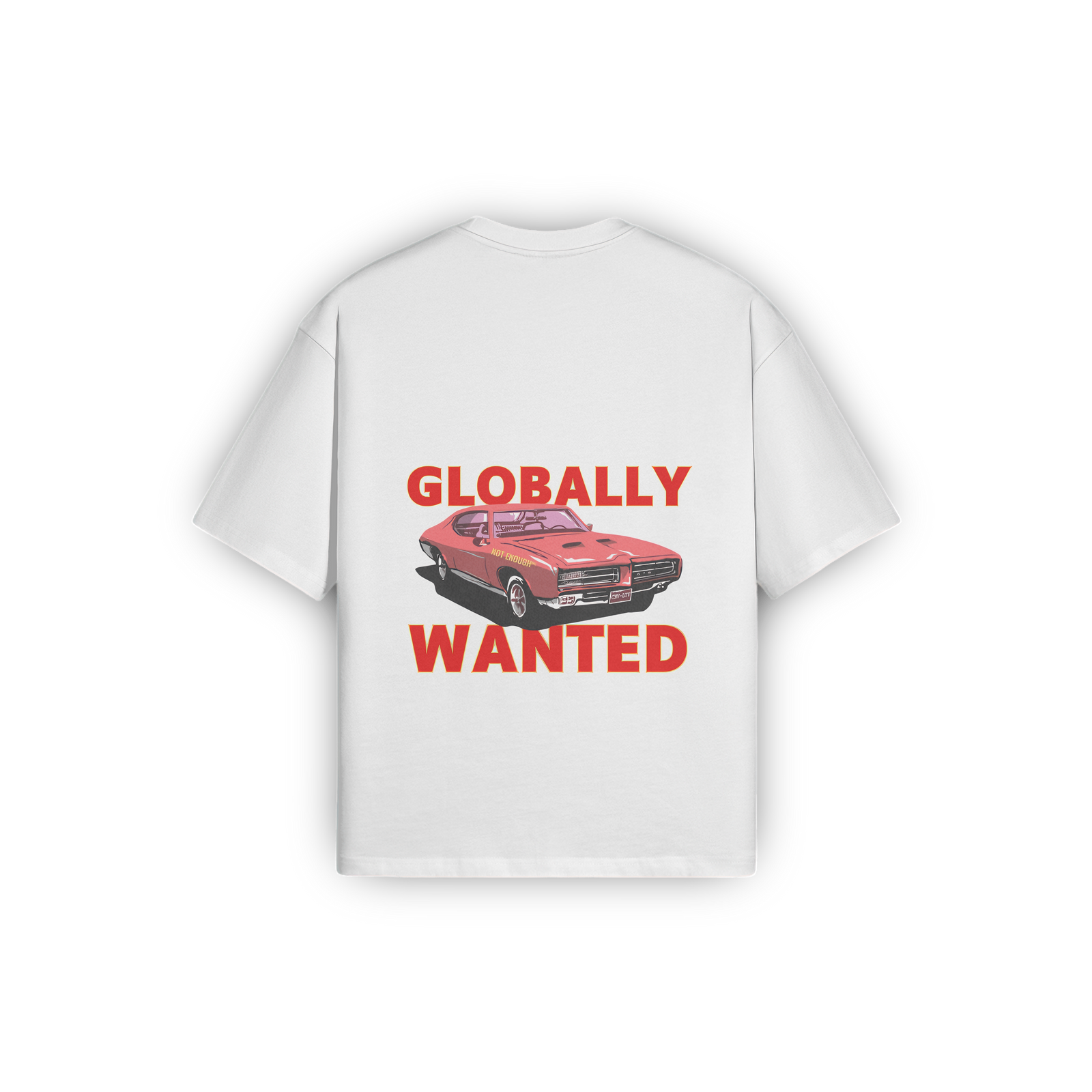 Boxy T-Shirt "Globally Wanted"