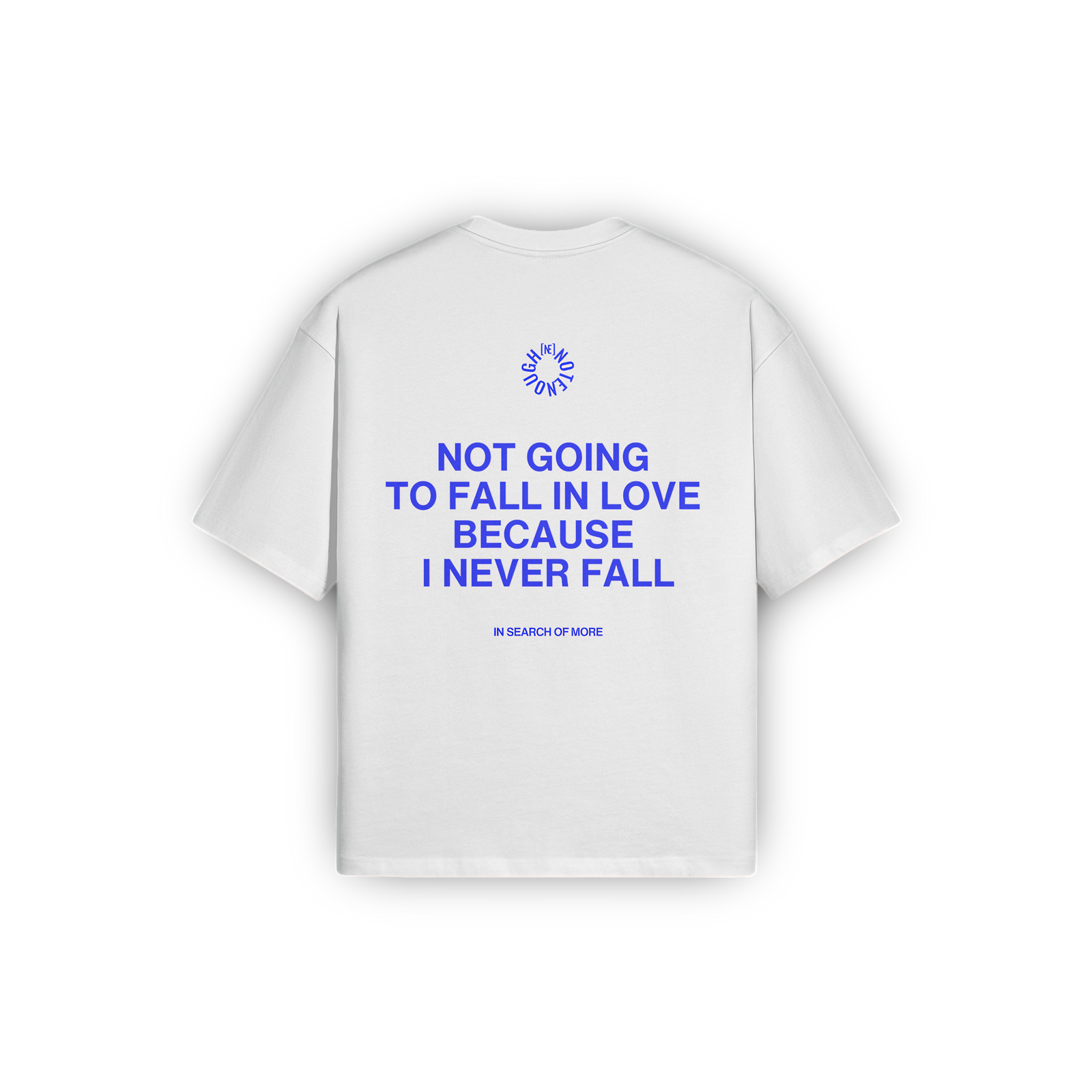 Boxy T-Shirt "Never Fall"