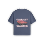 Boxy T-Shirt "Globally Wanted"