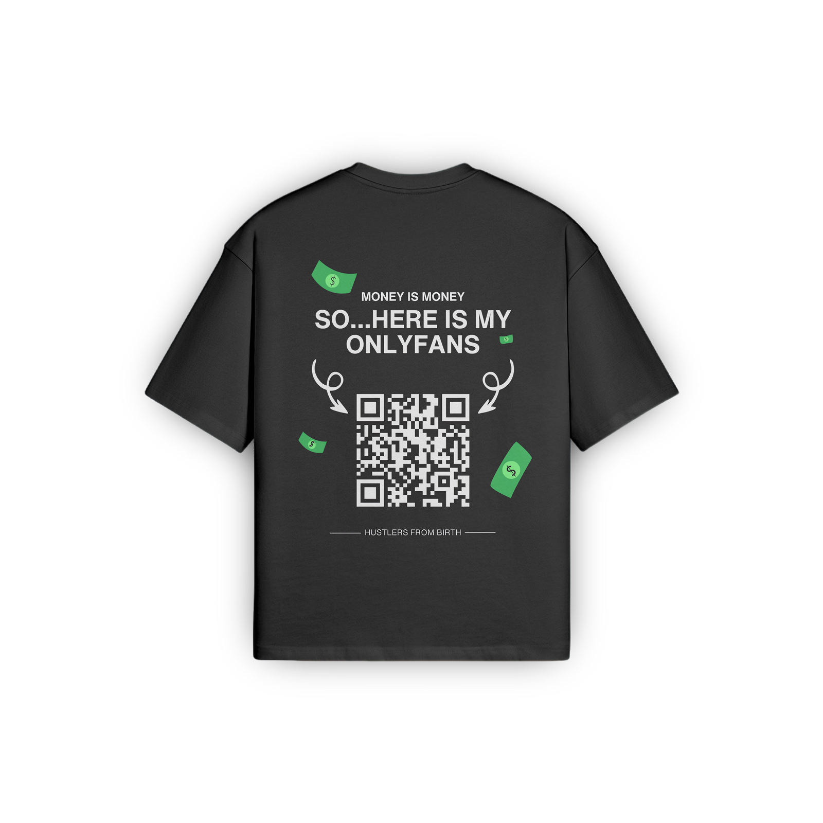Boxy T-Shirt "Money is Money"